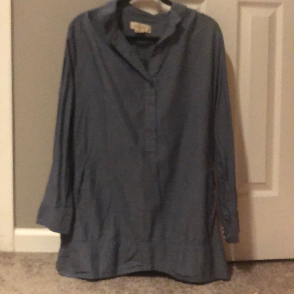 Denim tunic